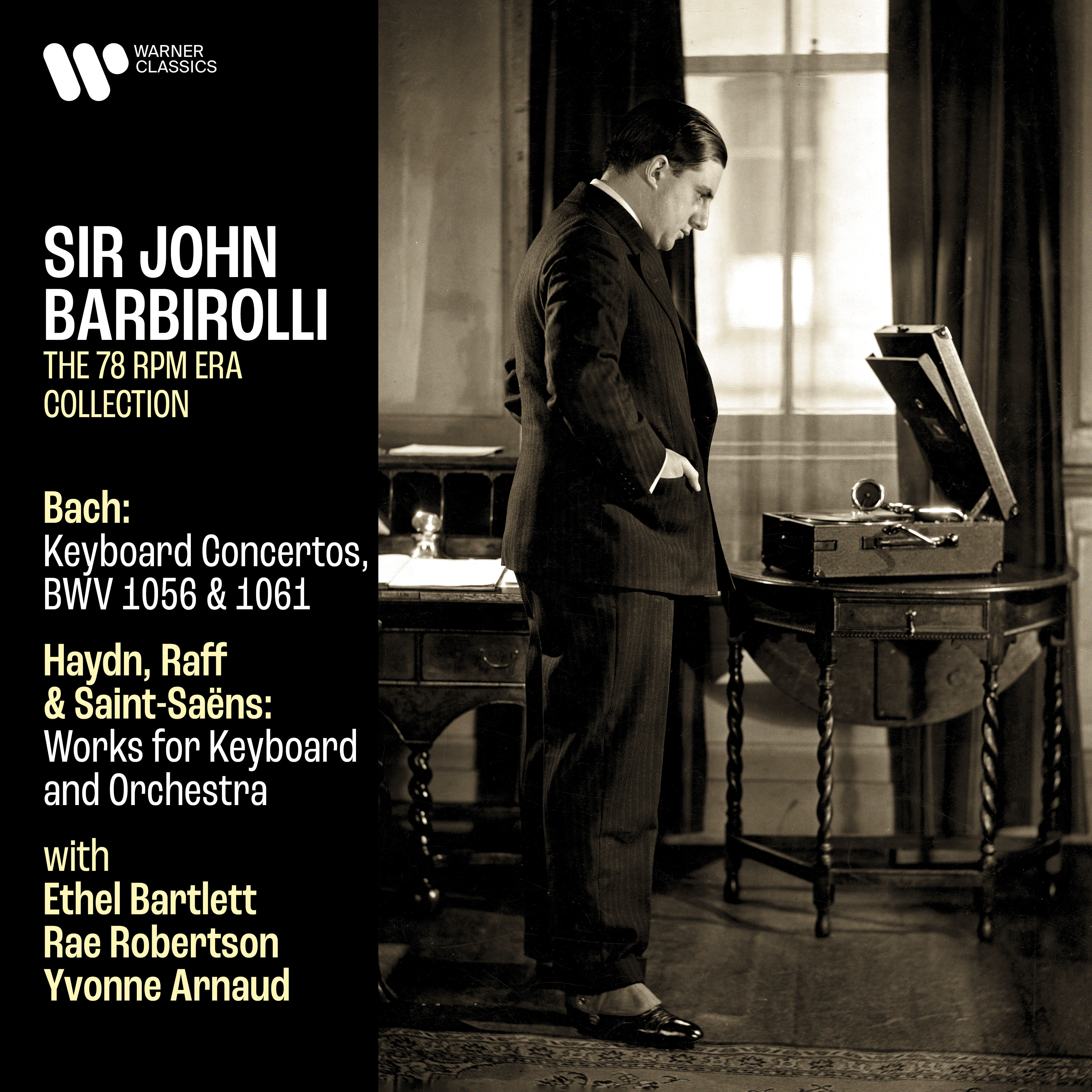 Sir John Barbirolli – Bach- Keyboard Concertos, BWV 1056 & 1061