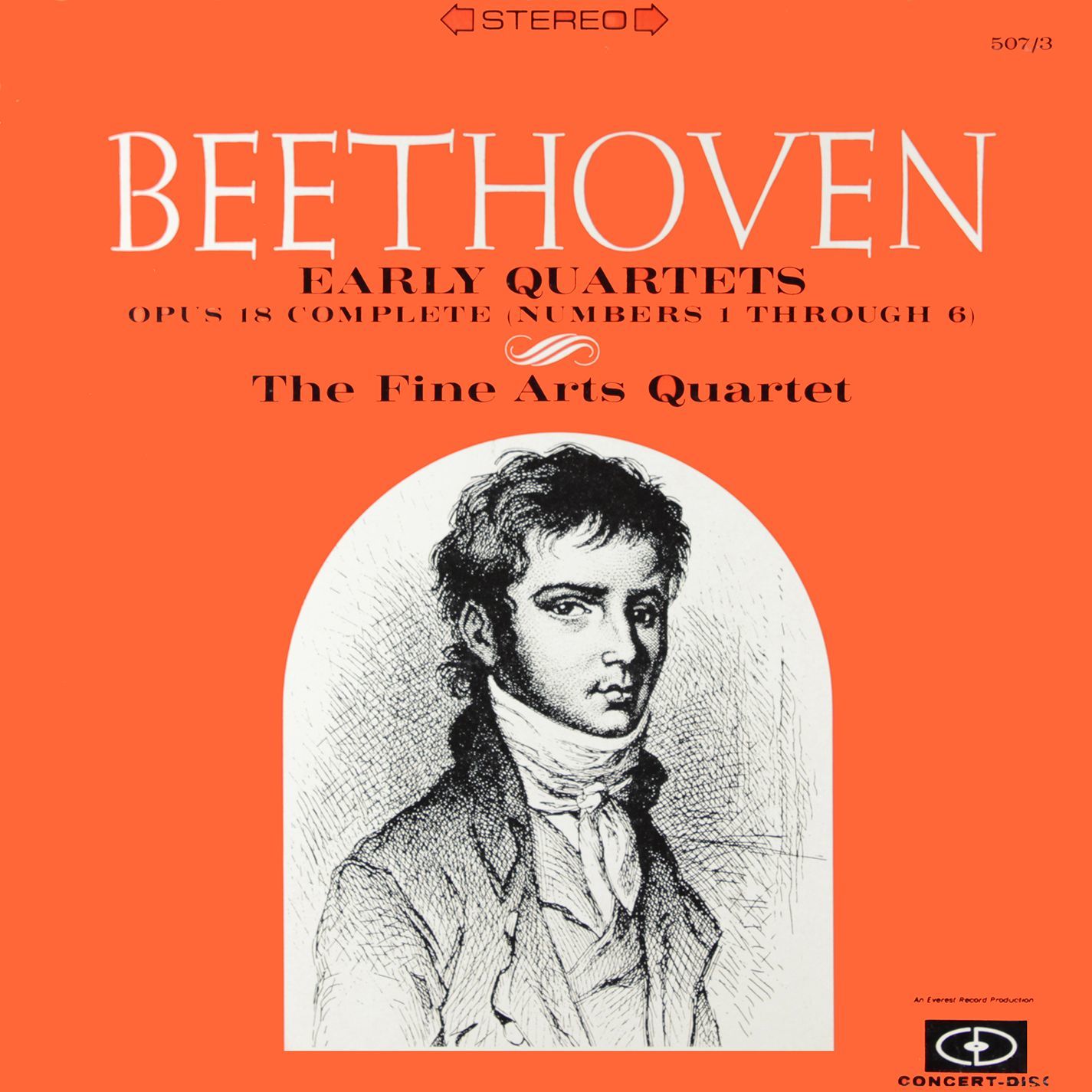 Fine Arts Quartet – Beethoven- Early Quartets (Remastered from the Original Concert-Disc Master Tapes)