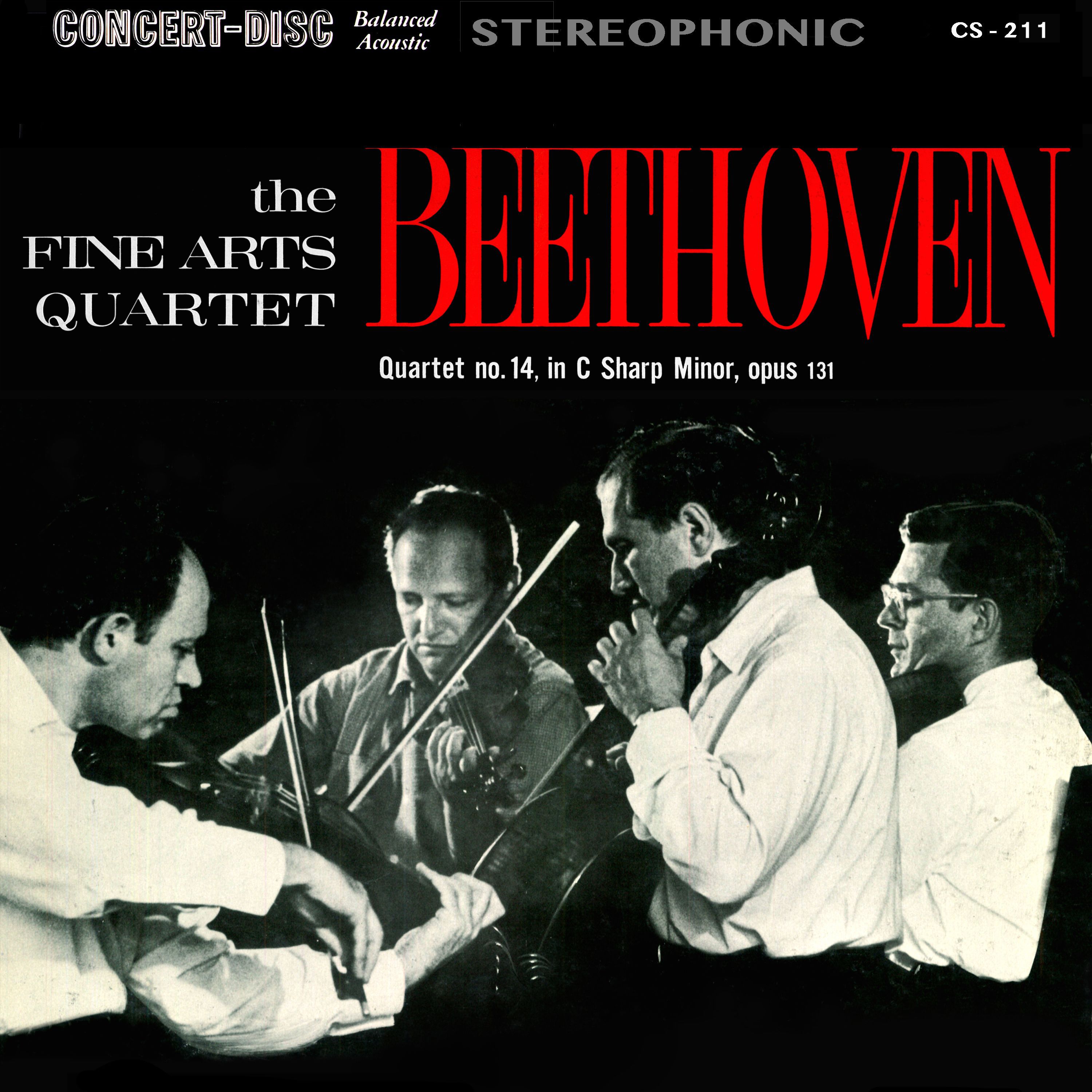 Fine Arts Quartet – Beethoven- String Quartet No. 14 in C-Sharp Minor, Op. 131 (Remastered from the Original Concert-Disc Master Tapes)