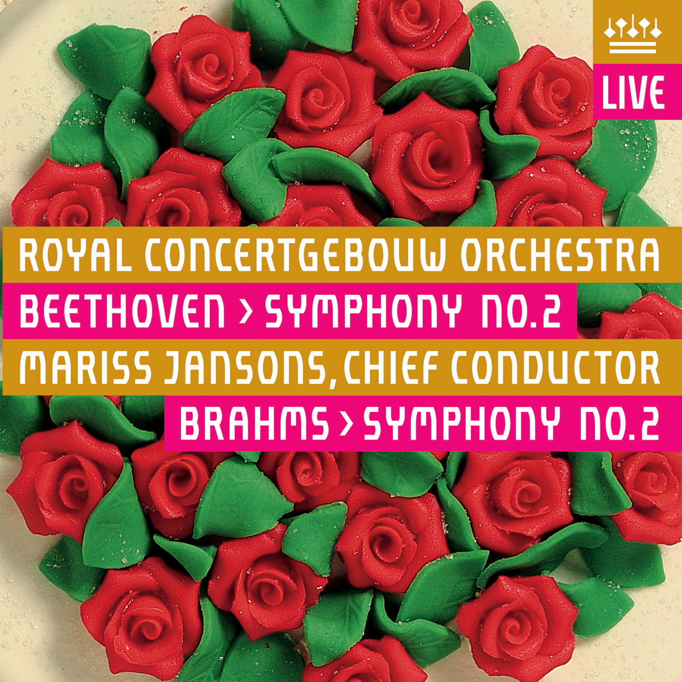 Royal Concertgebouw Orchestra – Beethoven- Symphony No. 2 – Brahms- Symphony No. 2 (Live)