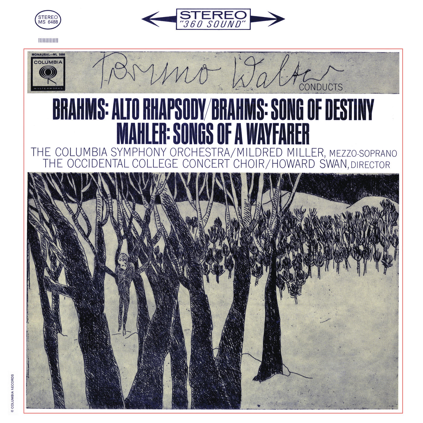 Bruno Walter – Brahms- Alto Rhapsody & Schicksalslied – Mahler- Lieder eines fahrenden Gesellen (Remastered)