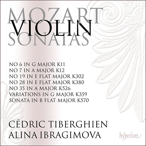 Alina Ibragimova & Cédric Tiberghien《Mozart- Violin Sonatas K302, 380 & 526》 (2018) 「96／24  FLAC」