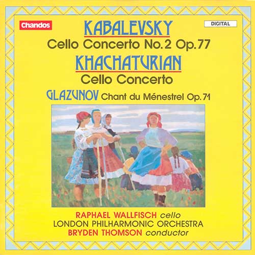 卡巴列夫斯基、哈恰图良大提琴协奏曲