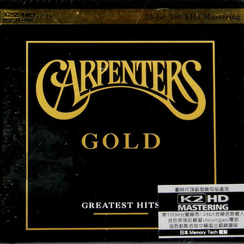 卡朋特Carpenters – Gold Greatest Hits K2HD [WAV] 24bit 96khz