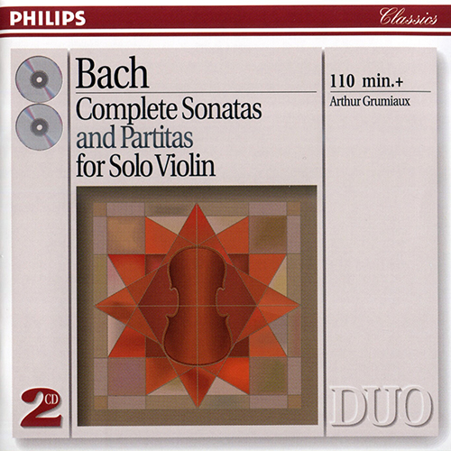 格鲁米欧《巴赫 – 无伴奏小提琴奏鸣曲与组曲》 [WAV] 24bit 96khz
