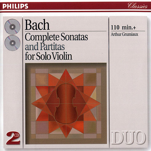 格鲁米欧《巴赫 – 无伴奏小提琴奏鸣曲与组曲》[WAV] 24bit 96khz