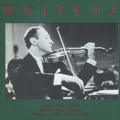 海飞兹 斯特劳斯小奏、西贝柳斯小协及普罗科菲耶夫第二小协 英首版 – 1996 – WAV 24bit 96khz