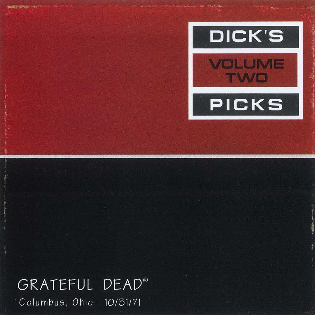 Dick’s Picks Vol. 2- Ohio Theater, Columbus, OH 10 [1995]