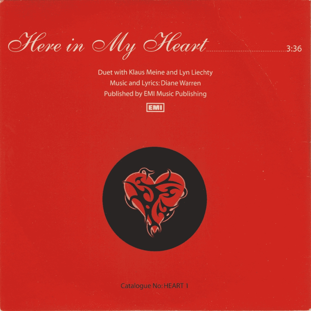 Here In My Heart [UK HEART 1]