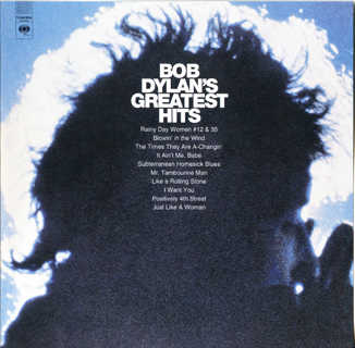 Bob Dylan – Greatest Hits (Columbia CK 65975, USA)