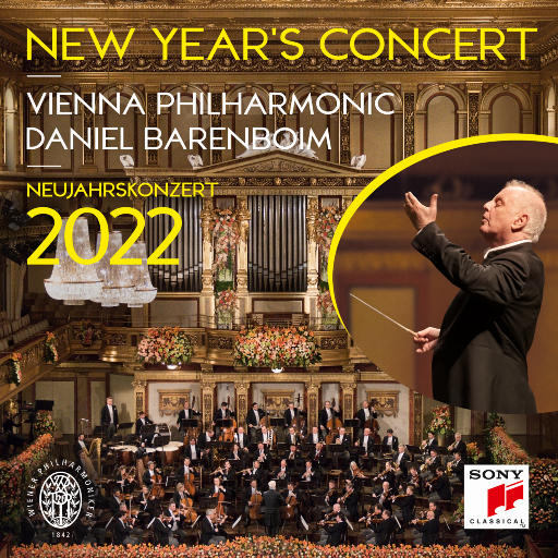 [SONY自购]-2022维也纳新年音乐会(丹尼尔·巴伦博伊姆,维也纳爱乐乐团)