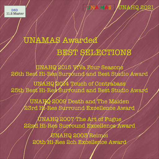 [SONY自购]-UNAMAS日本专业音乐录音奖获奖作品集 (UNAMAS Awarded Best Selections)  (11.2MHz DSD)