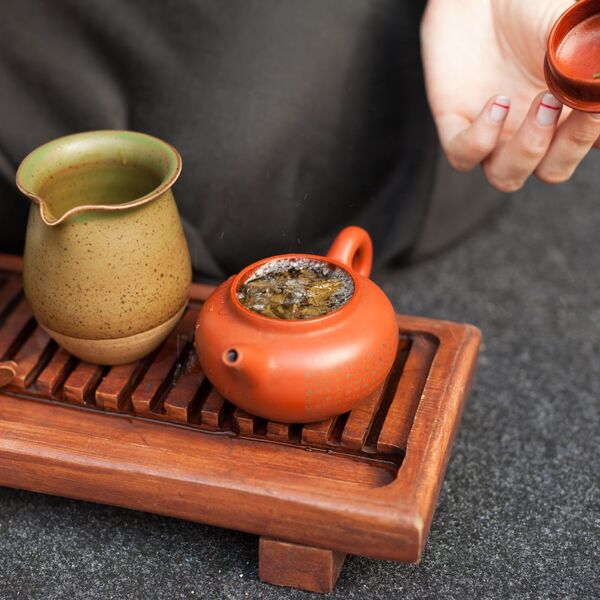 清晨心语馆《喝茶古琴 悠闲惬意民乐 传承国韵》