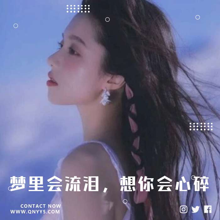 伤感情歌《梦里会流泪，想你会心碎》FLAC+MP3+MV