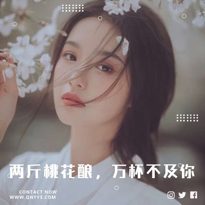 古风《两斤桃花酿，万杯不及你温柔。》FLAC+MP3+MV