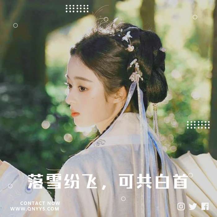 古风《落雪纷飞，可共白首》FLAC+MP3+MV