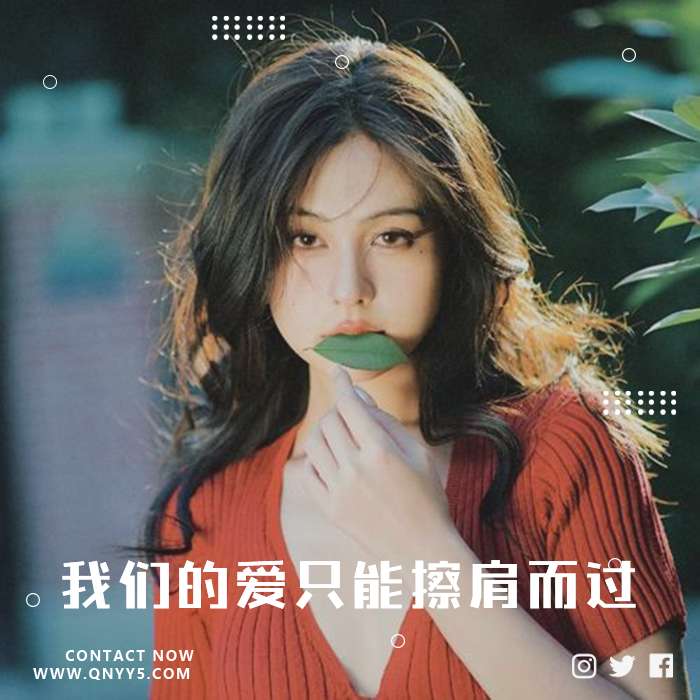 经典伤感《我们的爱只能擦肩而过》FLAC+MP3+MV