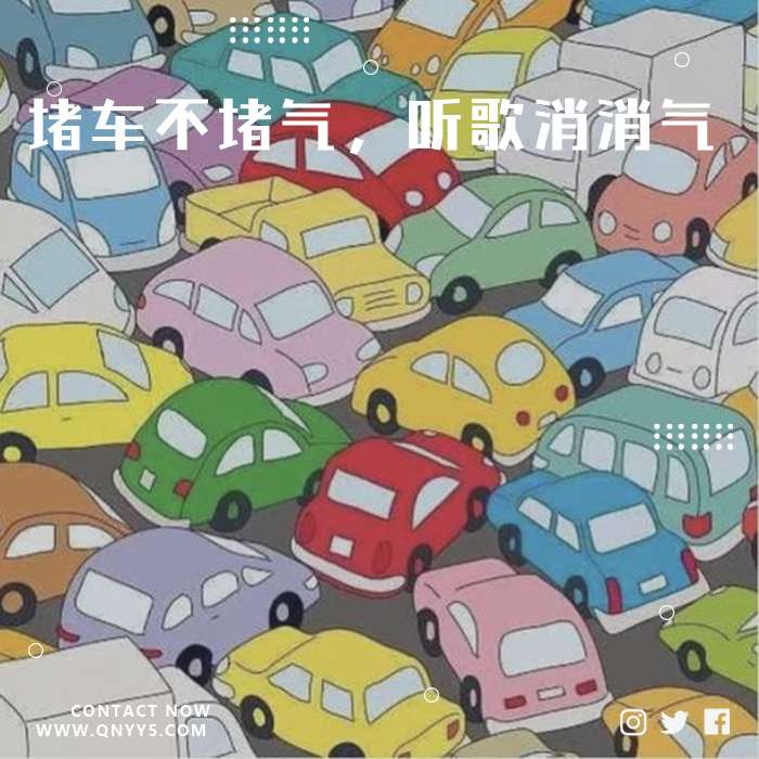 车载DJ《堵车不堵气，听歌消消气》FLAC+MP3+MV