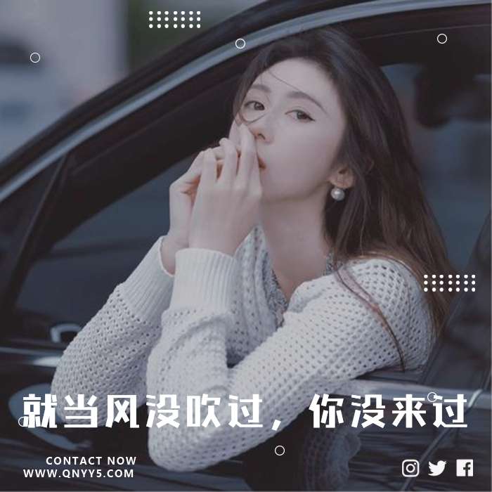 车载伤感《就当风没吹过，你没来过》FLAC+MP3+MV